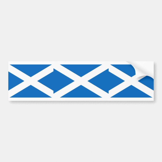 Pegatina Para Coche Escocia, Reino Unido (Frente)