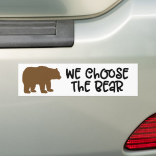 Pegatina Para Coche Escogemos El Feminismo Del Oso 4B Feminista