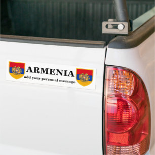 Pegatina Para Coche Escudo de armas de Armenia