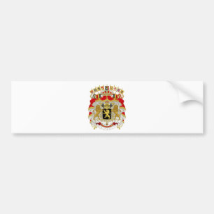 Pegatina Para Coche Escudo de armas de Bélgica