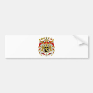 Pegatina Para Coche Escudo de armas de Bélgica