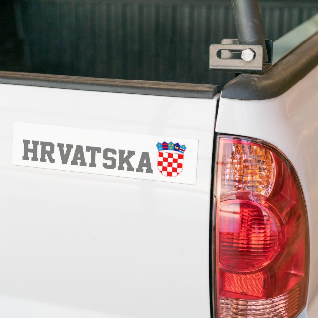 Pegatina Para Coche Escudo de armas de Croacia (En Camión)