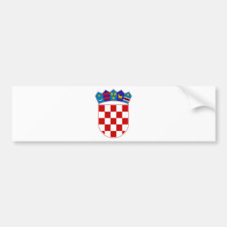 Pegatina Para Coche Escudo de armas de Croacia