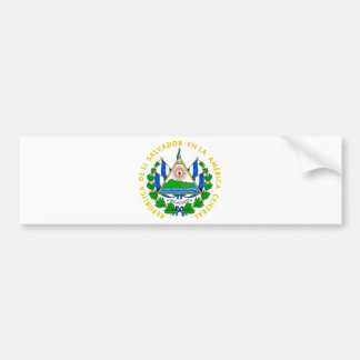 Pegatina Para Coche Escudo de armas de El Salvador