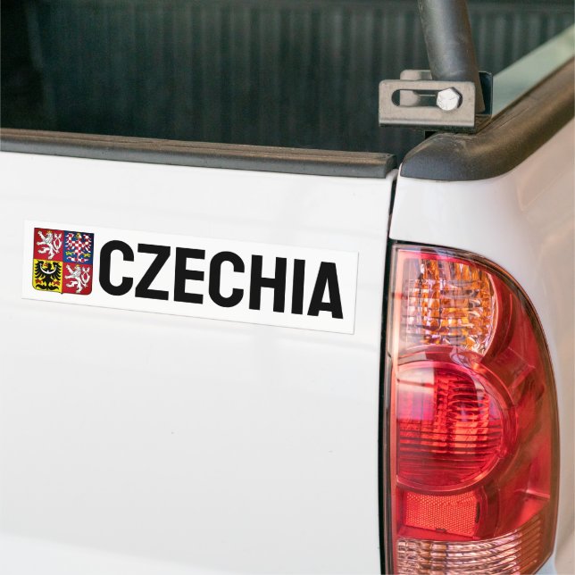 Pegatina Para Coche Escudo de armas de la República Checa (En Camión)
