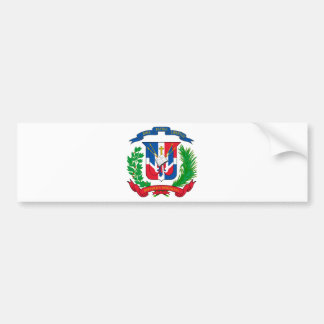 Pegatina Para Coche Escudo de armas de la República Dominicana