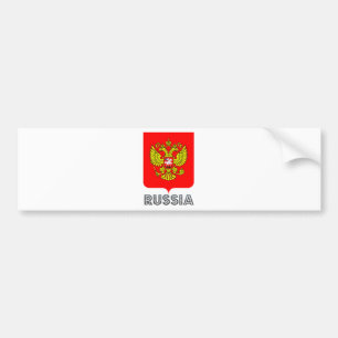 Pegatina Para Coche Escudo de armas de Rusia