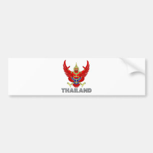 Pegatina Para Coche Escudo de armas de Tailandia