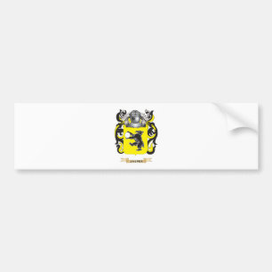 Pegatina Para Coche Escudo de armas del jaspe (escudo de la familia)