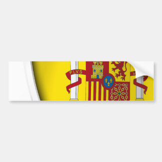 Pegatina Para Coche Escudo de España