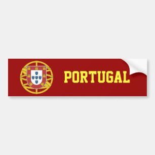 Pegatina Para Coche Escudo de Portugal