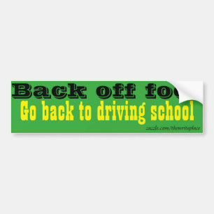 Pegatina Para Coche Escuela de conducción