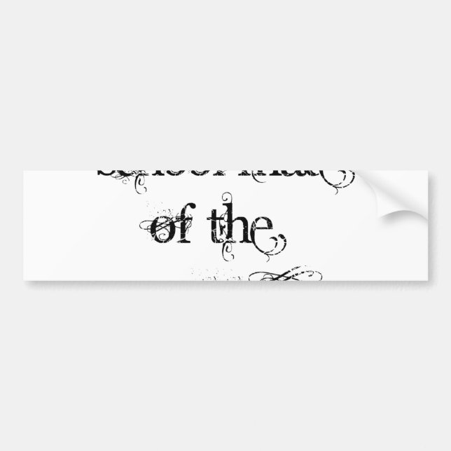 Pegatina Para Coche Escuela del Groom (Frente)