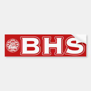 Pegatina Para Coche Escuela Secundaria Balboa (BHS)