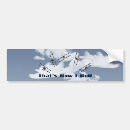 Pegatina Para Coche Ése es cómo ruedo