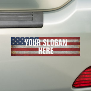 PEGATINA PARA COCHE ESLOGAN PERSONALIZADO DICHO DE PAÍS BANDERA PERSON