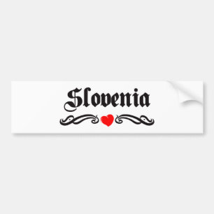 Pegatina Para Coche Eslovenia