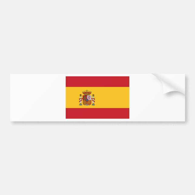 Pegatina Para Coche España (Frente)