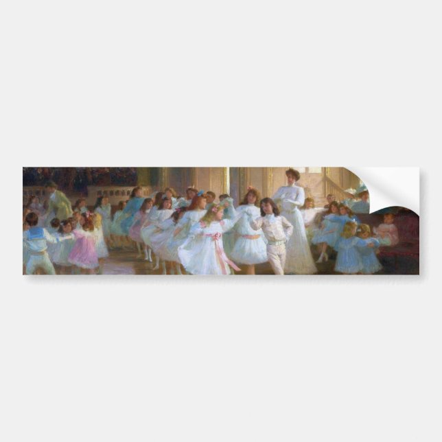 Pegatina Para Coche Espectáculo de baile (clase de ballet para bailari (Frente)