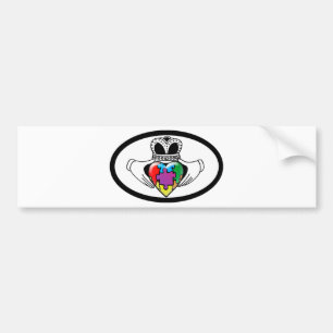 Pegatina Para Coche Espectro Claddagh