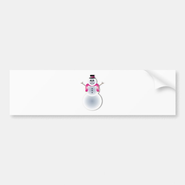 Pegatina Para Coche espeluznante navidad (Frente)