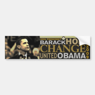 Pegatina Para Coche Esperanza de Barack Obama