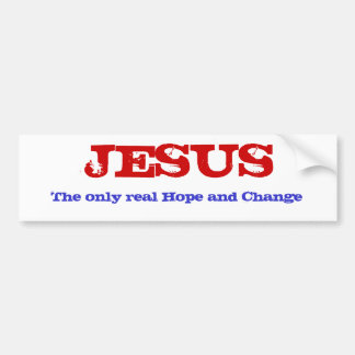 Pegatina Para Coche Esperanza y cambio reales de JESÚS