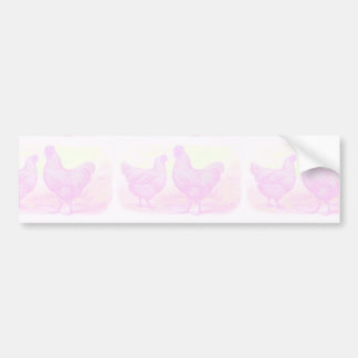 Pegatina Para Coche Espuma rosa