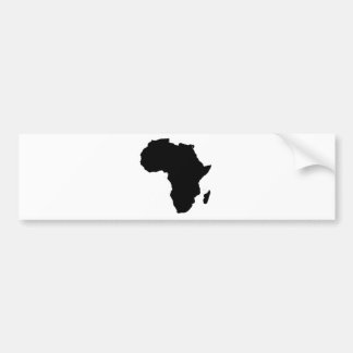 Pegatina Para Coche Esquema de África