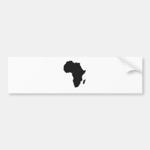 Pegatina Para Coche Esquema de África