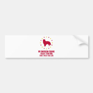 Pegatina Para Coche Esquimal americano