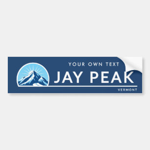 Pegatina Para Coche Estación de esquí de montaña Jay Peak Vermont