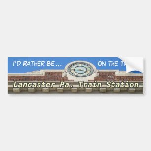 Pegatina Para Coche ¡Estación de tren de Lancaster! ¡Pegatina para el
