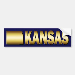 PEGATINA PARA COCHE ESTADO DE KANSAS