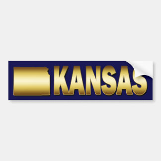PEGATINA PARA COCHE ESTADO DE KANSAS