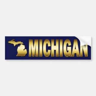 PEGATINA PARA COCHE ESTADO DE MICHIGAN