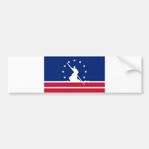 Pegatina Para Coche Estado unido bandera América Virginia de la ciuda