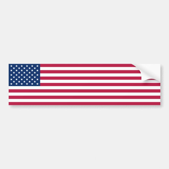Pegatina Para Coche Estados Unidos/bandera americana, USA/US (Frente)