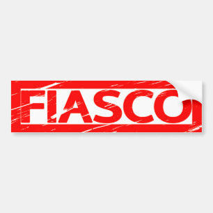 Pegatina Para Coche Estampado de fiasco
