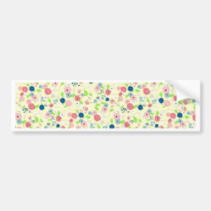 Pegatina Para Coche Estampado de flores del estilo rural