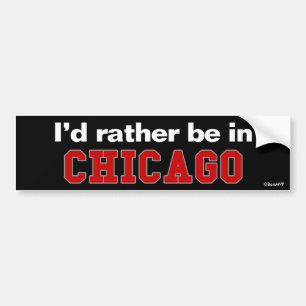 Pegatina Para Coche Estaría bastante en Chicago