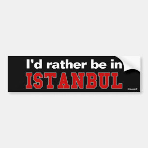 Pegatina Para Coche Estaría bastante en Estambul