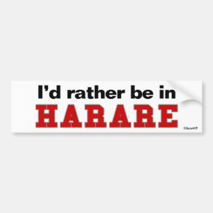 Pegatina Para Coche Estaría bastante en Harare