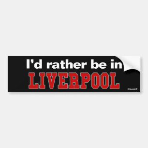 Pegatina Para Coche Estaría bastante en Liverpool