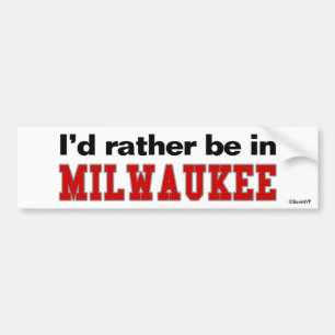 Pegatina Para Coche Estaría bastante en Milwaukee