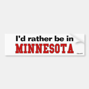 Pegatina Para Coche Estaría bastante en Minnesota