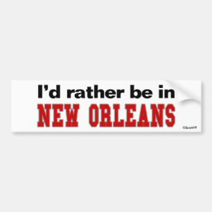 Pegatina Para Coche Estaría bastante en New Orleans