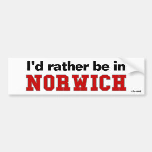 Pegatina Para Coche Estaría bastante en Norwich