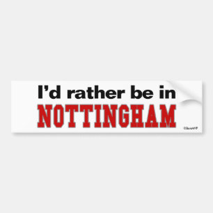 Pegatina Para Coche Estaría bastante en Nottingham