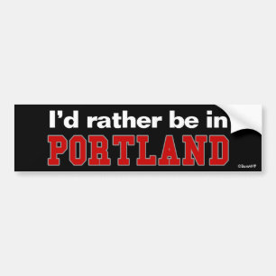 Pegatina Para Coche Estaría bastante en Portland